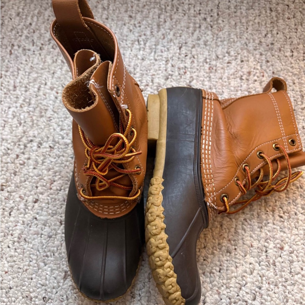 L.L. Bean Brown and Black Men's Boots
